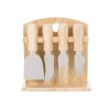 Kit Queijo 4 Peças Com Suporte Personalizado Kit Queijo 4 Peças Com Suporte Personalizado