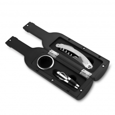 Kit vinho formato garrafa personalizado