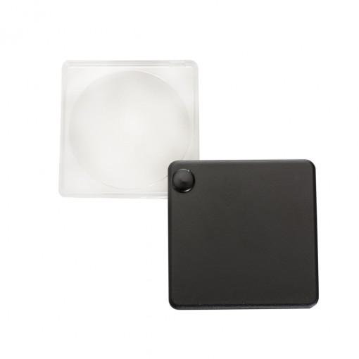Lupa Com Capa Plástica Preto Personalizada Lupa Com Capa Plástica Preto Personalizada