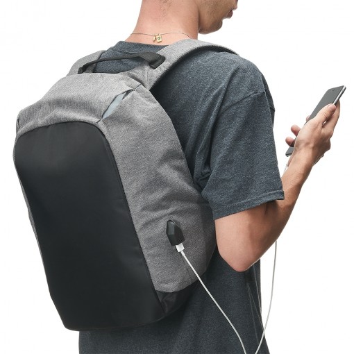 Mochila Anti-Furto Usb Personalizada Mochila Anti-Furto Usb Personalizada