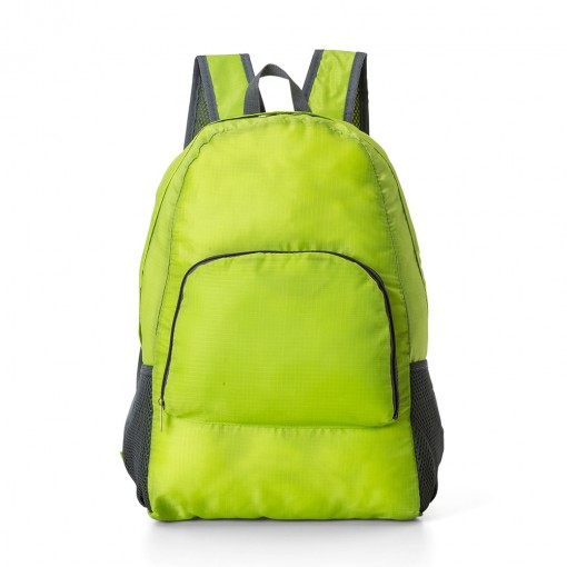Mochila De Nylon Dobrável 25 Litros Personalizada Mochila De Nylon Dobrável 25 Litros Personalizada