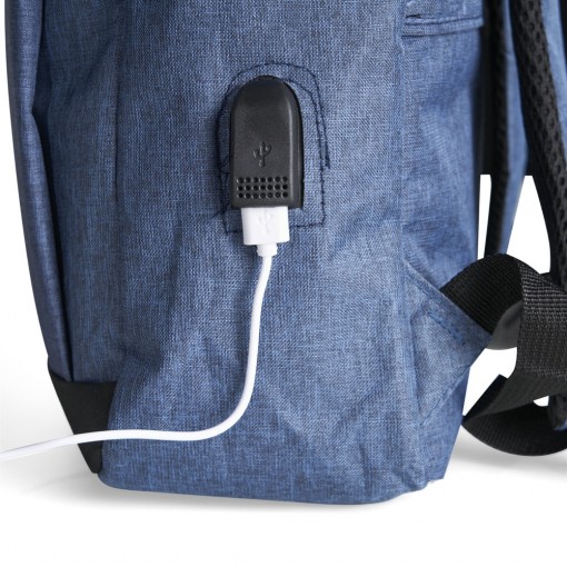 Mochila De Nylon Usb 21L Personalizada Mochila De Nylon Usb 21L Personalizada