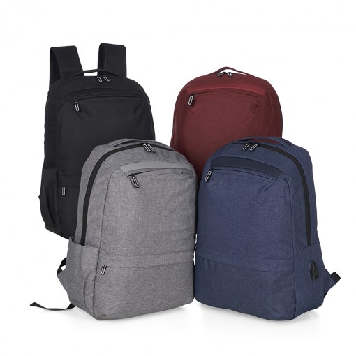 Mochila De Nylon Usb 21L Personalizada Mochila De Nylon Usb 21L Personalizada
