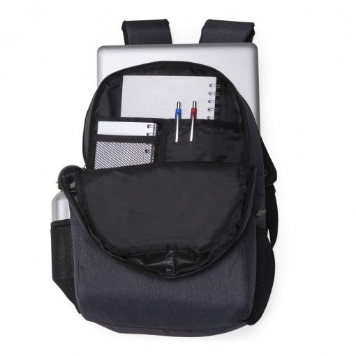 Mochila Poliéster Para Notebook Com Logo Mochila Poliéster Para Notebook Com Logo