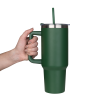 Caneca térmica com canudo 1,3L personalizada