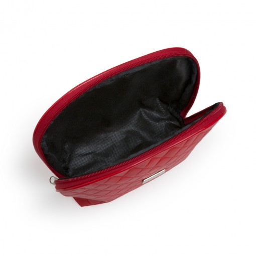Necessaire Couro Matelassê Personalizada Necessaire Couro Matelassê Personalizada