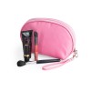 Necessaire meia lua em nylon personalizada Necessaire meia lua em nylon personalizada