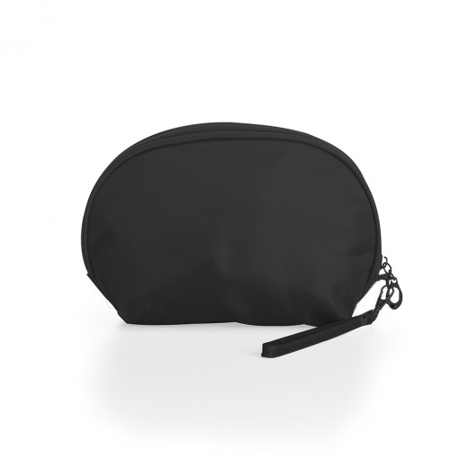 Necessaire meia lua em nylon personalizada Necessaire meia lua em nylon personalizada