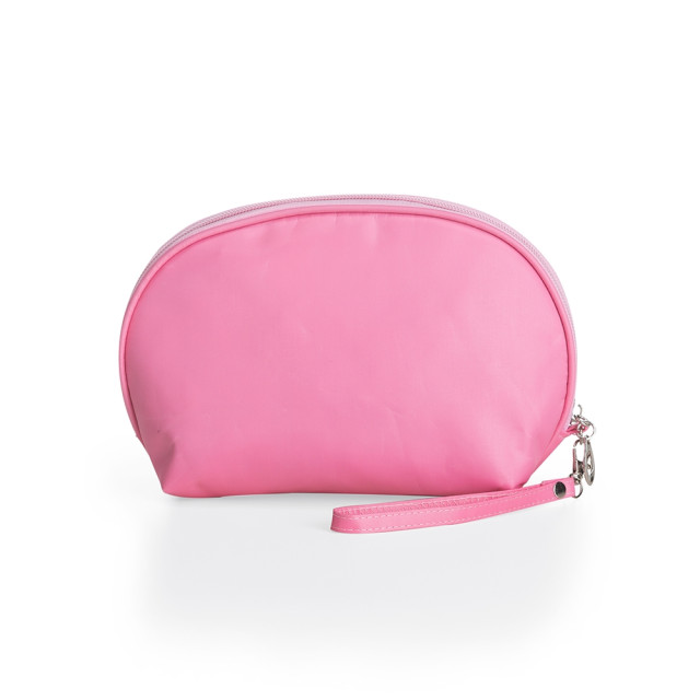 Necessaire meia lua em nylon personalizada