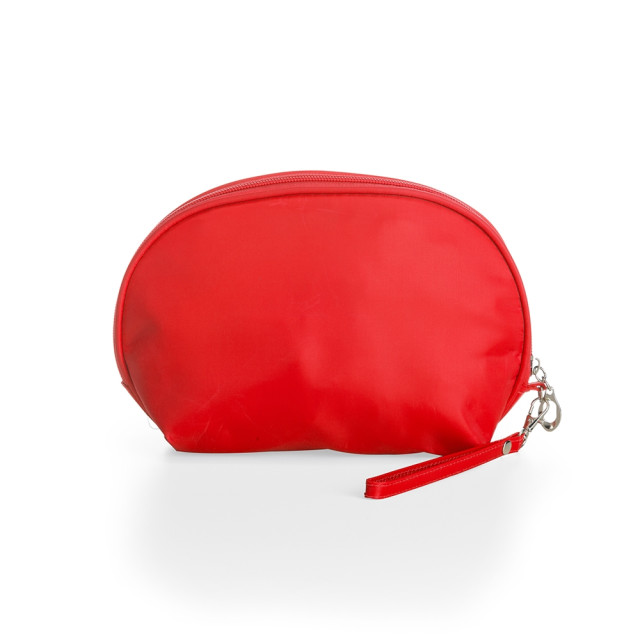 Necessaire meia lua em nylon personalizada