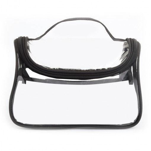 Necessaire De Pvc Com Zíper Na Cor Preta Para Brinde Personalizado Necessaire De Pvc Com Zíper Na Cor Preta Para Brinde Personalizado