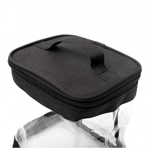 Necessaire De Pvc Com Zíper Na Cor Preta Para Brinde Personalizado Necessaire De Pvc Com Zíper Na Cor Preta Para Brinde Personalizado