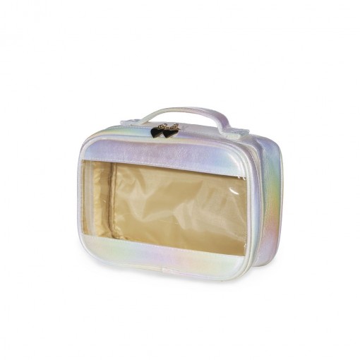 Necessaire Sintética Holográfica Impermeável Personalizada Necessaire Sintética Holográfica Impermeável Personalizada