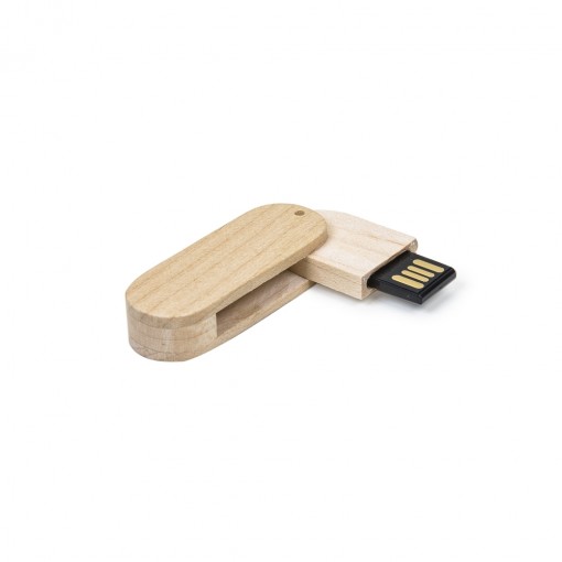 Pen Drive 4Gb Bambu Giratório Personalizado Pen Drive 4Gb Bambu Giratório Personalizado