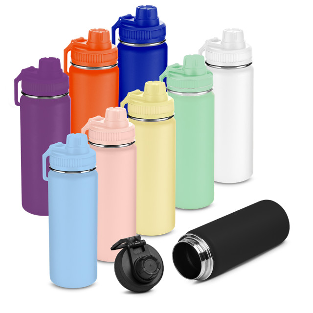 Kit sacola algodão + garrafa 570ml + bucket personalizado