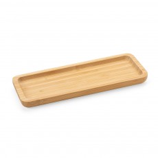 Petisqueira de bambu 26X10cm personalizada