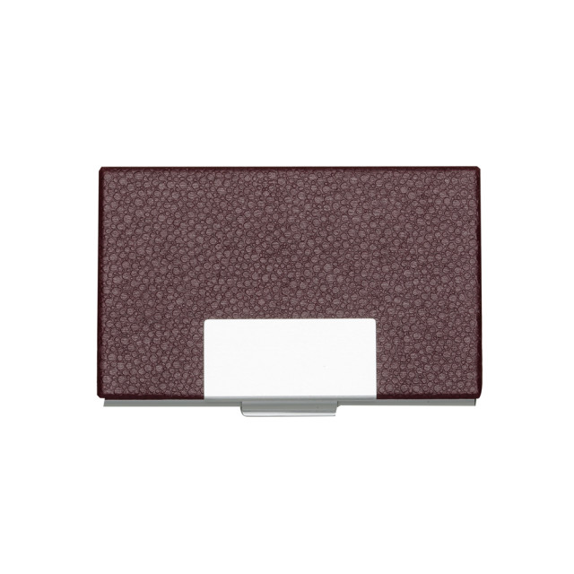 Porta Cartão De Couro Personalizado