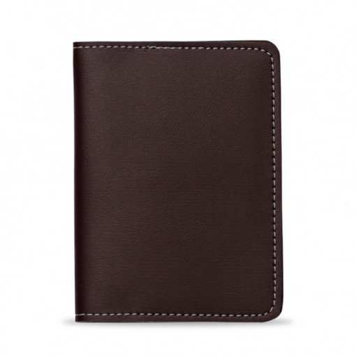 Porta Passaporte Bidins Em Couro Sintético Para Brinde Personalizado Porta Passaporte Bidins Em Couro Sintético Para Brinde Personalizado