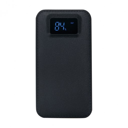 Power Bank Plástico Com Indicador Digital Personalizado Power Bank Plástico Com Indicador Digital Personalizado