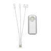 Power Bank Plástico Com Indicador Led E Lanterna Personalizado Power Bank Plástico Com Indicador Led E Lanterna Personalizado