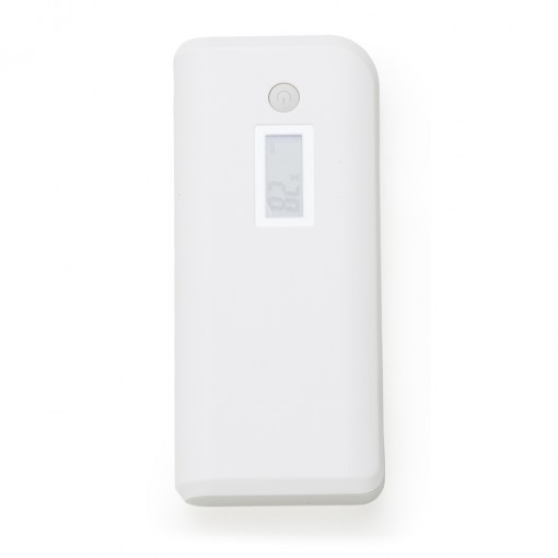 Powerbank Plástico Com Indicador Digital E Lanterna Personalizado Powerbank Plástico Com Indicador Digital E Lanterna Personalizado