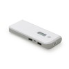 Powerbank Plástico Com Indicador Digital E Lanterna Personalizado Powerbank Plástico Com Indicador Digital E Lanterna Personalizado