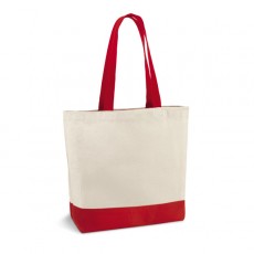 Sacola algodão com bolso personalizada