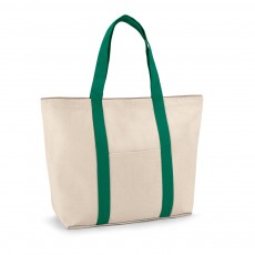 Sacola algodão bolso interno personalizada