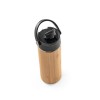 Squeeze 440Ml Em Bambu E Inox Personalizado Squeeze 440Ml Em Bambu E Inox Personalizado