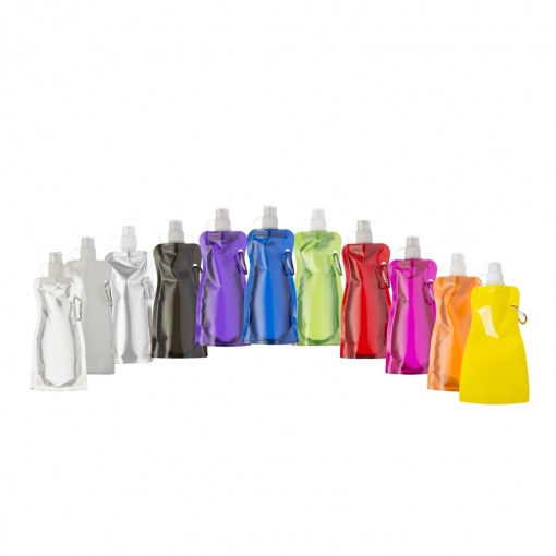 Squeeze Dobrável 480Ml Personalizado Squeeze Dobrável 480Ml Personalizado