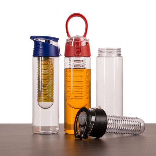 Squeeze Plástico 700Ml Com Infusor Personalizado Squeeze Plástico 700Ml Com Infusor Personalizado