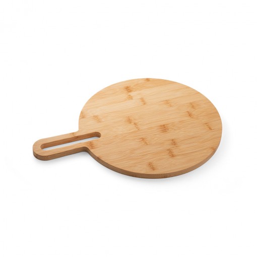 Tábua Redonda Em Bambu Personalizada Tábua Redonda Em Bambu Personalizada