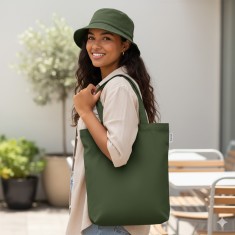 Kit sacola algodão + garrafa 570ml + bucket personalizado